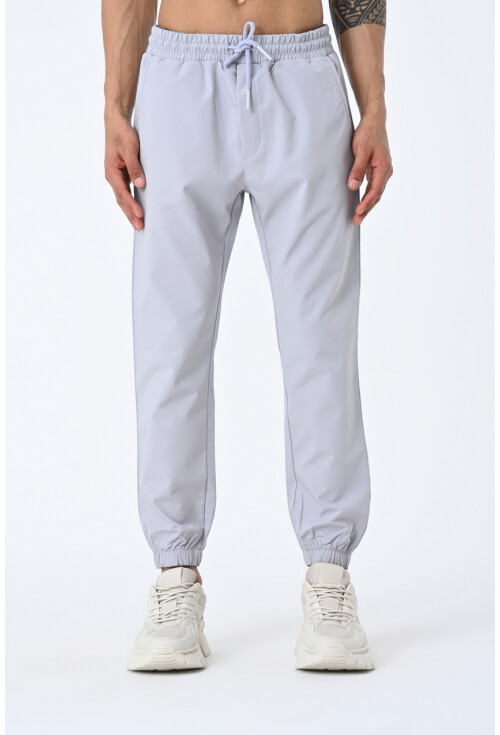 Lastik Paça Şardonlu Jogger Pantolon