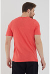 Unisex Slim Fit Baskılı Bisiklet Yaka T-Shirt