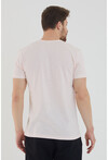 Unisex Slim Fit Baskılı Bisiklet Yaka T-Shirt