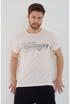 Unisex Slim Fit Baskılı Bisiklet Yaka T-Shirt