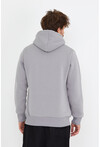 Unisex Kapüşonlu Kanguru Cepli Baskılı Sweatshirt P4070