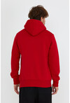 Unisex Kapüşonlu Kanguru Cepli Baskılı Sweatshirt P4070