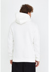 Unisex Kapüşonlu Kanguru Cepli Baskılı Sweatshirt P4074