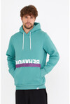 Unisex Kapüşonlu Kanguru Cepli Baskılı Sweatshirt P4074