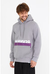 Unisex Kapüşonlu Kanguru Cepli Baskılı Sweatshirt P4074