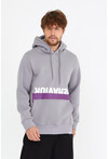 Unisex Kapüşonlu Kanguru Cepli Baskılı Sweatshirt P4074