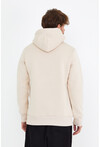 Unisex Kapüşonlu Kanguru Cepli Baskılı Sweatshirt P4072