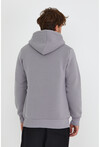 Unisex Kapüşonlu Kanguru Cepli Baskılı Sweatshirt P4082