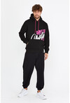 Unisex Kapüşonlu Kanguru Cepli Baskılı Sweatshirt P4082