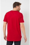 Basic Erkek Bisiklet Yaka Long Fit Eteği Biyeli T-Shirt