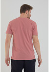 Basic Erkek V Yaka Slim Fit Kısa Kollu T-Shirt