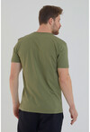 Basic Erkek V Yaka Slim Fit Kısa Kollu T-Shirt
