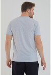 Basic Erkek V Yaka Slim Fit Kısa Kollu T-Shirt