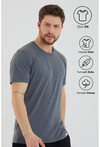 Basic Erkek Bisiklet Yaka Slim Fit Kısa Kollu T-Shirt