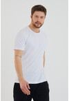 Basic Erkek Bisiklet Yaka Slim Fit Kısa Kollu T-Shirt