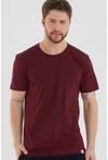 Basic Erkek Bisiklet Yaka Slim Fit Kısa Kollu T-Shirt