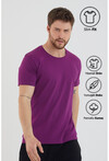 Basic Erkek Bisiklet Yaka Slim Fit Kısa Kollu T-Shirt