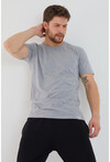 Basic Erkek Bisiklet Yaka Slim Fit Kısa Kollu T-Shirt