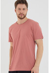 Basic Erkek Bisiklet Yaka Slim Fit Kısa Kollu T-Shirt