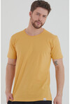 Basic Erkek Bisiklet Yaka Slim Fit Kısa Kollu T-Shirt