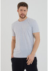 Basic Erkek Bisiklet Yaka Slim Fit Kısa Kollu T-Shirt
