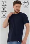 Basic Erkek Bisiklet Yaka Slim Fit Kısa Kollu T-Shirt