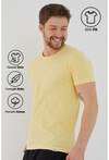 Basic Erkek Bisiklet Yaka Slim Fit Kısa Kollu T-Shirt