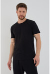 Basic Erkek Bisiklet Yaka Slim Fit Kısa Kollu T-Shirt
