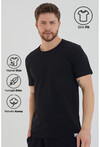 Basic Erkek Bisiklet Yaka Slim Fit Kısa Kollu T-Shirt
