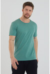 Basic Erkek Bisiklet Yaka Slim Fit Kısa Kollu T-Shirt