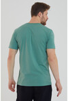 Basic Erkek Bisiklet Yaka Slim Fit Kısa Kollu T-Shirt