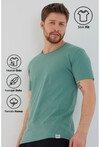 Basic Erkek Bisiklet Yaka Slim Fit Kısa Kollu T-Shirt