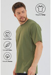Basic Erkek Bisiklet Yaka Regular Kalıp Kısa Kollu T-Shirt
