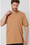Basic Erkek Bisiklet Yaka Regular Kalıp Kısa Kollu T-Shirt