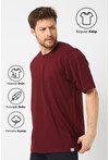 Basic Erkek Bisiklet Yaka Regular Kalıp Kısa Kollu T-Shirt