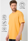 Basic Erkek Bisiklet Yaka Regular Kalıp Kısa Kollu T-Shirt