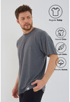 Basic Erkek Bisiklet Yaka Regular Kalıp Kısa Kollu T-Shirt