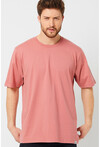 Basic Erkek Bisiklet Yaka Regular Kalıp Kısa Kollu T-Shirt