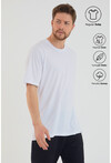 Basic Erkek Bisiklet Yaka Regular Kalıp Kısa Kollu T-Shirt