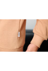 Camel Unisex Basic Bisiklet Yaka Oversize Sweatshirt