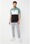 Erkek Polo Yaka Üç Renk Slim Fit T-Shirt