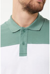 Erkek Polo Yaka Üç Renk Slim Fit T-Shirt