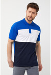 Erkek Polo Yaka Üç Renk Slim Fit T-Shirt