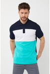 Erkek Polo Yaka Üç Renk Slim Fit T-Shirt