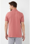 Erkek Polo Yaka Üç Renk Slim Fit T-Shirt