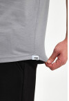 Eteği Oval Basic Bisiklet Yaka Slim Fit Kısa Kollu T-Shirt