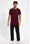 Eteği Oval Basic Bisiklet Yaka Slim Fit Kısa Kollu T-Shirt