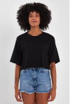 Kadın Basic Oversize Crop