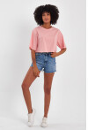 Kadın Basic Oversize Crop 