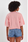 Kadın Basic Oversize Crop 